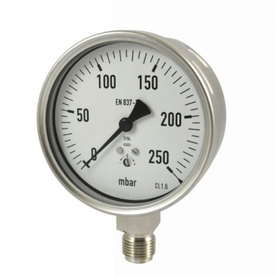 -50 to 200mm H2O  500 to 2000 mmH2O   Pressure Gauge