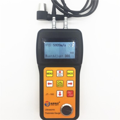 Ultrasonic tube thickness gauge