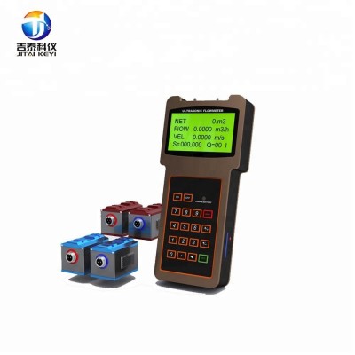 JUF2000H Handheld Water Flow Meter portable ultrasonic flowmeter